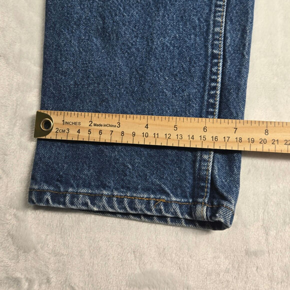 Levi's 550 Vintage Jeans Mens 36x32 Made In USA Relaxed Fit Orange Tab - Picture 9 of 9